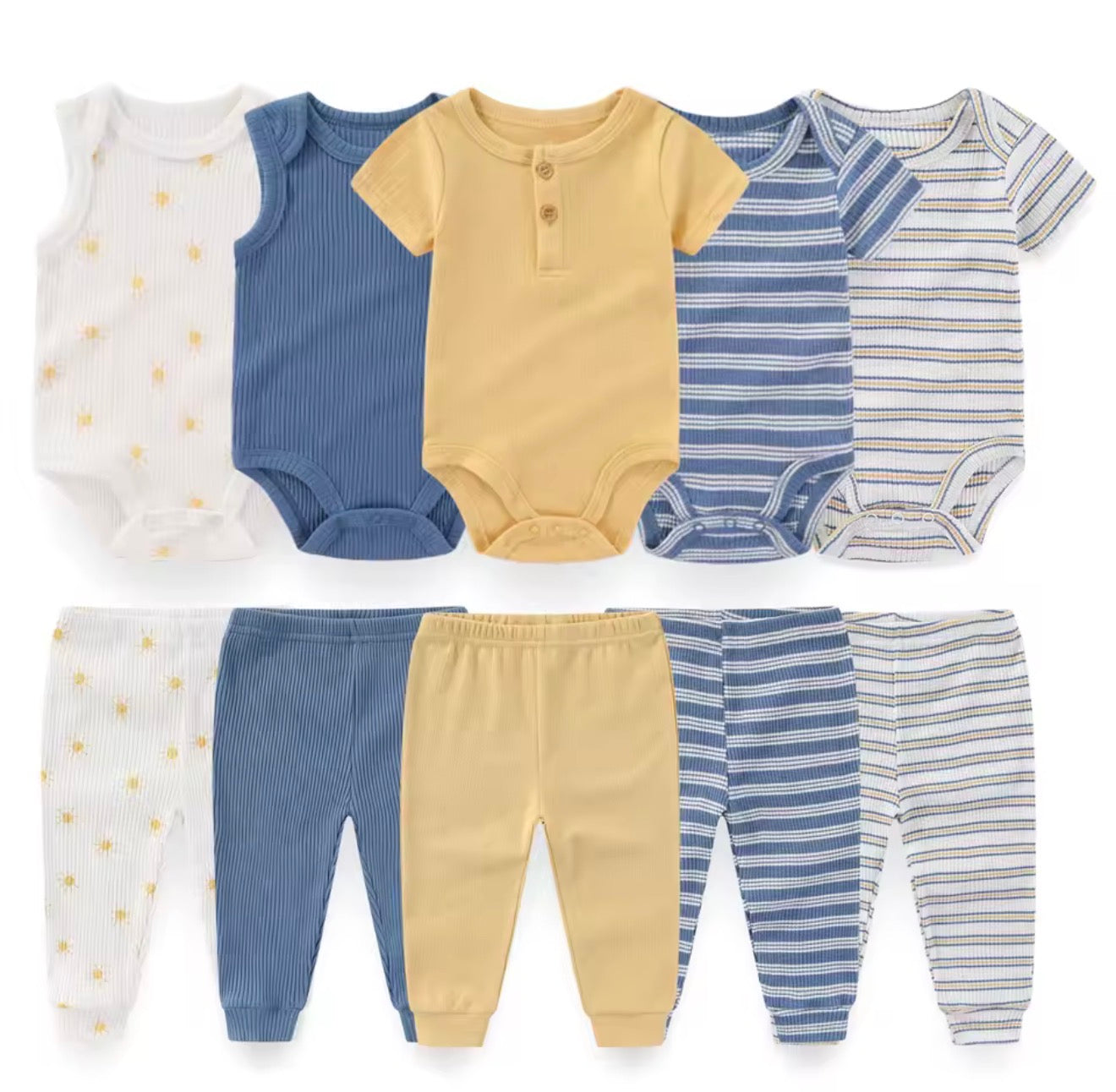 Baby in blue